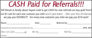 Seguin Guns CASH for Referrals!