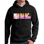 "Killin' Zombies" Hooded Sweatshirt Sizes SM-4XL