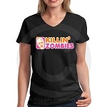 "KILLIN' ZOMBIES" Women T-Shirt Sizes SM-XL
