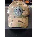 I Love Guns and Coffee Multi Cam Camo Hat